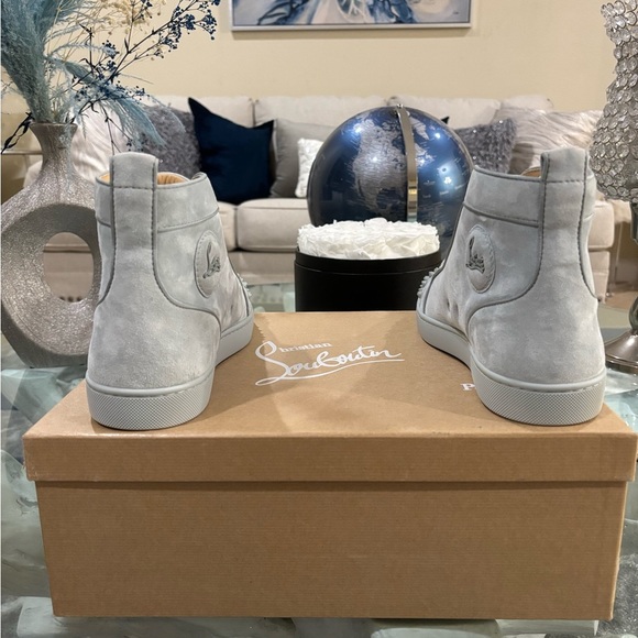 Authentic Christian Louboutin spikes orlato flats Sneakers Retails at $1045 - Picture 3 of 6